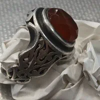 انگشتر نقره مردانه