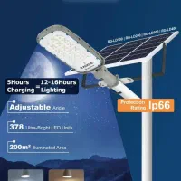 پروژکتور خورشیدی باتری لیتیومی اصلی روشنائی۲۰۰ متر