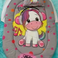 تشک توری پشه بند و تشک بغلی نوزاد نو برای سیسمونی