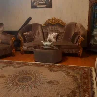 مبل مخمل ۲/۵۰۰/۰۰۰تومان با جلومبلی