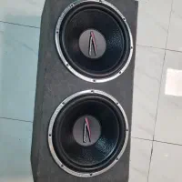 دوبل ساب 15 اینچ 500 وات آدیوبان Audiobahn با باکس