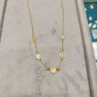 انواع گردنبند طلا کم اجرت