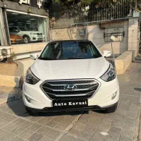 توسان 2014 سفید بدون رنگ