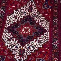 فرش دستباف طرح هریس نخ درجه یک ابعاد دقیق