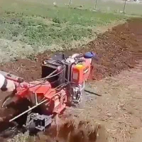 شخم زنی باغ و مزارع با تیلر