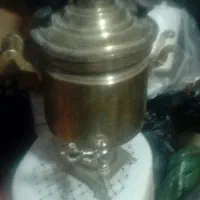 سماور ذغالی برنجی قدیمی|کلکسیون اشیاء عتیقه|مشهد, وکیلآباد|دیوار