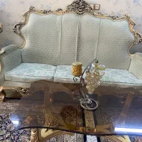 مبل استیل ۹ نفره چوب راش