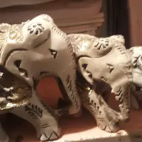 مجسمه پلی استر چندتا فیل