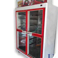 یخچال فروشگاهی. یخچال ویترینی. یخچال چهار درب