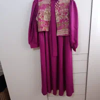 سارافون بلند با جلیقه