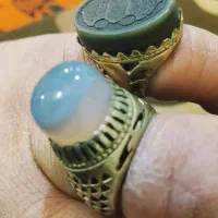 انگشتره کار دست بسیار زیبا و تو چشم