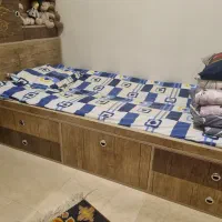 تخت یک نفره چوبی|تخت و سرویس خواب|تهران, امیرآباد|دیوار