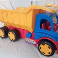 ماشین بازی زرین تویز مدل کامیون +هدیه فرغون