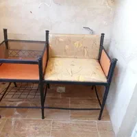 حراج ارزان یک میز شیک تلفن فرفوژه درحدنو
