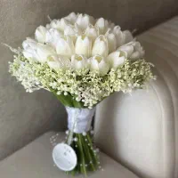 دسته گل عروس گل مصنوعی