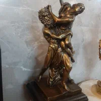 مجسمه برنز وارداتی سنگین وزیبا قدیمی قیمت ۴۰ ملیون