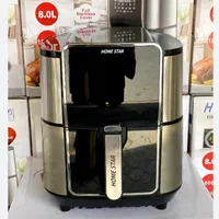 سرخ کن رژیمی بدون روغن ۸ لیتری هوم استار باگارانتی