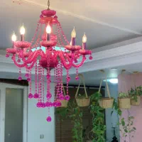 لوستر کریستالی ۸ شاخه
