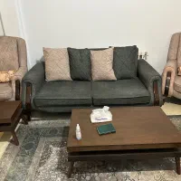 فرش ۹ متری طرح مدرن نو مبل 7 نفره و عسلی|فرش|تهران, وحیدیه|دیوار