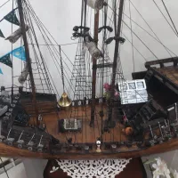 کشتی چوبی دکوری|مجسمه، تندیس، ماکت|تهران, هفده شهریور|دیوار