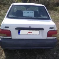 پراید ۸۹ سفید دوگانه کارخانه