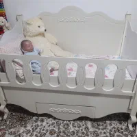 تخت کودک چوبی