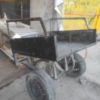 شاسی چرخ دار کفی کمک دارجهت موتور سیکلت و ماشین