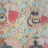 قالی کودک|فرش|بهبهان, |دیوار