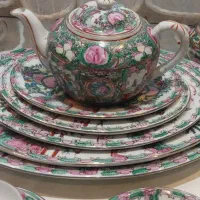 چینی مرغی سرویس کامل ۱۲ نفره