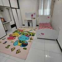 تخت کامل سرویس خواب نوجوان با گلیم ست