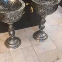 سنگاب قلمزنی ۲تا باهم بی واسط تولیدی قلم مینیاتور|صنایع دستی و سایر لوازم تزئینی|اصفهان, آبشار|دیوار