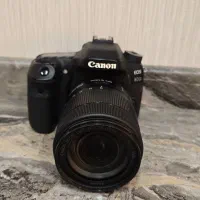 دوربین کنون 80d با لنز 135-18|دوربین عکاسی و فیلم‌برداری|شیراز, مبعث|دیوار