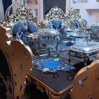 مبل و میز ناهار خوری سلطنتی ۸ نفره