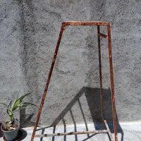 چهار پایه فلزی بادوام با 5پله