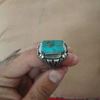 انگشتر رکاب قدیم باسنگ های باارزش|جواهرات|خرم‌آباد, |دیوار