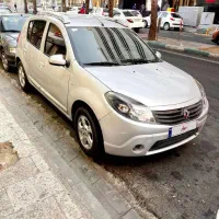 رنو ساندرو اتوماتیک مدل ۱۳۹۶ اقساطی|خودرو سواری و وانت|تهران, فردوس|دیوار