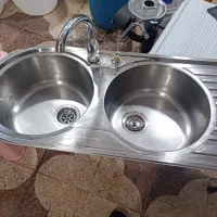 سینک ظرفشویی دوقلو|مصالح و تجهیزات ساختمان|شیراز, شیخ علی چوپان|دیوار