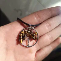 گردنبند سنگ چشم ببر