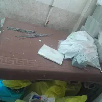 میز بزرگ 2در 1.20سالم چارچوب اهن