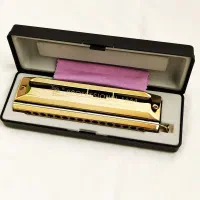 سازدهنی کروماتیک سوان 1664 طلایی اصلی SWAN 1664