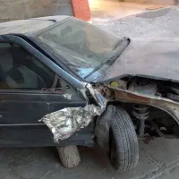 پژو 405 تصادفی