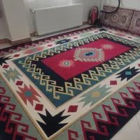 فرش سبلان ۹متزی تمیزسالم شسته شده