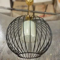 انواع لوستر مشکی طلایی آویز ....|لوستر و چراغ آویز|مشهد, نوید|دیوار