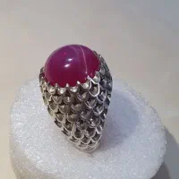 انگشتر یاقوت استار با رکاب استاد میرزا|جواهرات|تهران, شهرک طالقانی|دیوار