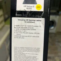 لپ تاپ HP Victus 15 i5 RTX 4050 رم 16 حافظه 512