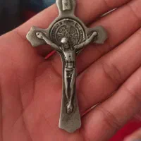 صلیب نقره قدیمی (عتیقه)