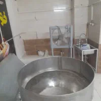 پاتیل استیل آش و حلیم ۵۰۰ کیلویی
