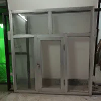 پنجره آلومینیوم در حد نو و کُم در اتاق|مصالح و تجهیزات ساختمان|تربت‌حیدریه, مظفریه|دیوار