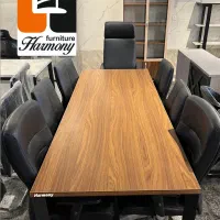 میز کنفرانس اداری/۸نفره PNکاپل/صندلی کارمندی