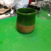 بطری شیشه ای و ظرف دیزی